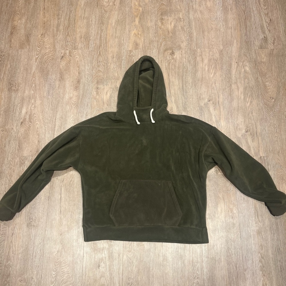 Oro Los Angeles Military Green Designer Hoodie